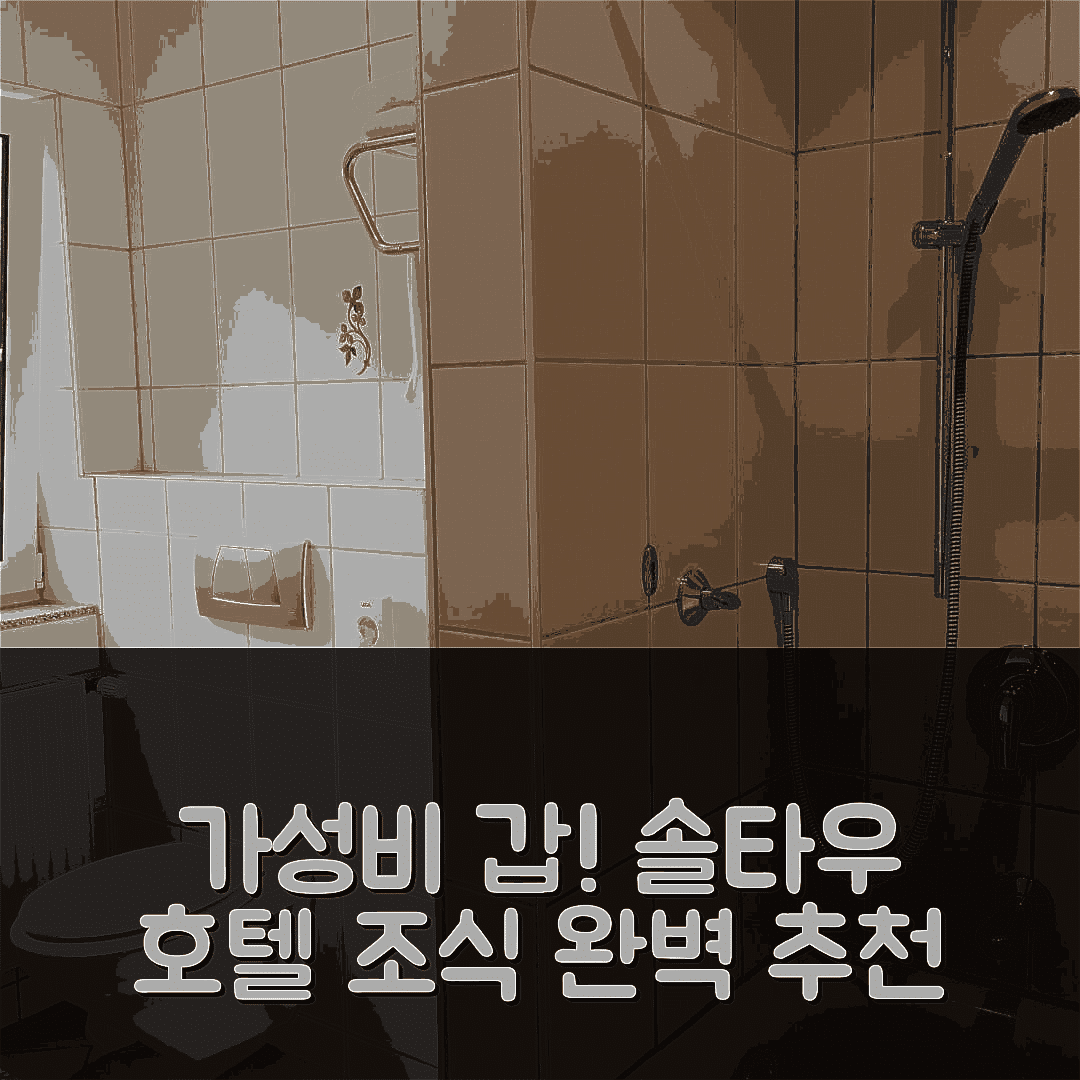 솔타우 숙소 여행 호텔 추천 볼터딩거 호프 호텔 | 조식과 가성비 최고의 위치 정보 5가지