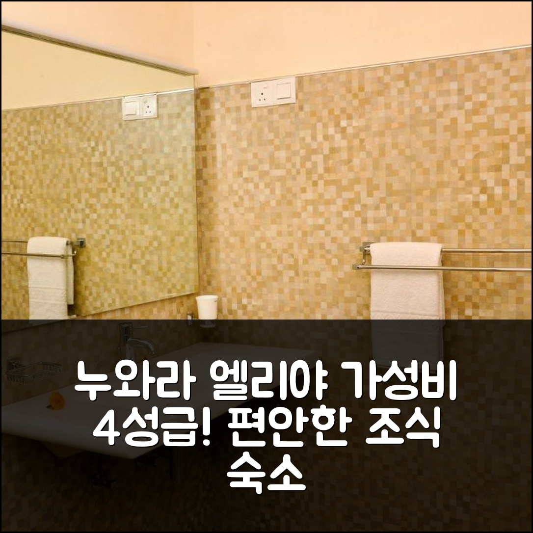 누와라 엘리야 숙소 여행 호텔 추천 더 힐 타운 코티지 | 가성비 뛰어난 4성급 조식과 편안한 위치 5가지 이유